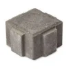 Hulekivi HB-Betoni, 118x118x80mm, musta