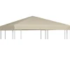 Huvimajan katto 310 g/m² 3x3 m beige
