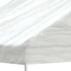 Huvimaja valkoinen 8,92x4,08x3,22 m polyeteeni