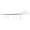 Huvimaja valkoinen 20,07x4,08x3,22 m polyeteeni