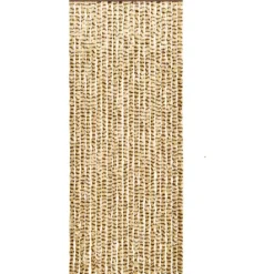 Hyönteisverho beige ja ruskea 56x185 cm chenille
