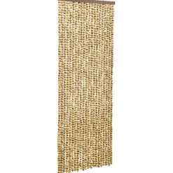 Hyönteisverho beige ja ruskea 56x185 cm chenille