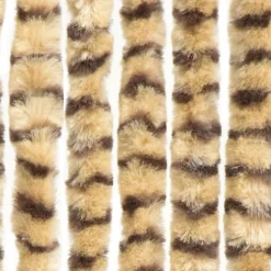 Hyönteisverho beige ja ruskea 90x220 cm chenille
