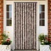 Hyönteisverho beige ja vaaleanruskea 56x200 cm chenille