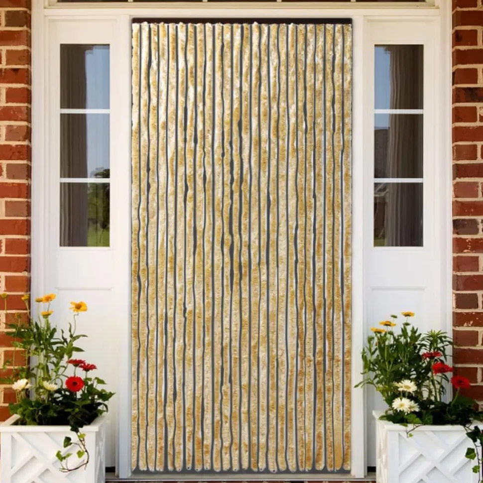 Hyönteisverho beige 100x220 cm chenille