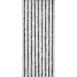 Hyönteisverho harmaavalkoinen 120x220 cm chenille