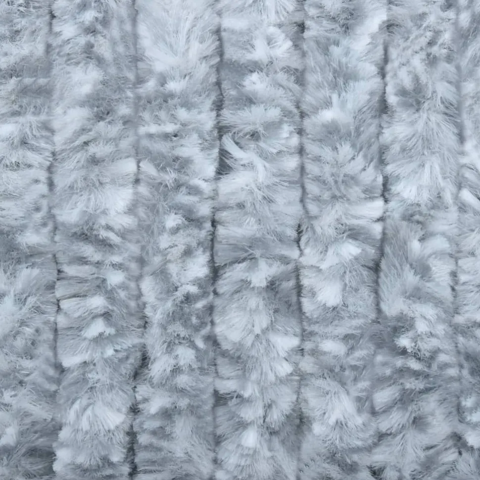 Hyönteisverho harmaavalkoinen 56x200 cm chenille
