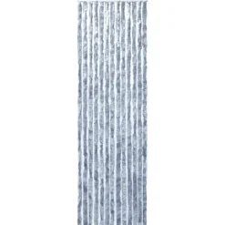 Hyönteisverho hopea 56x200 cm chenille