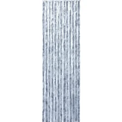 Hyönteisverho hopea 56x185 cm chenille
