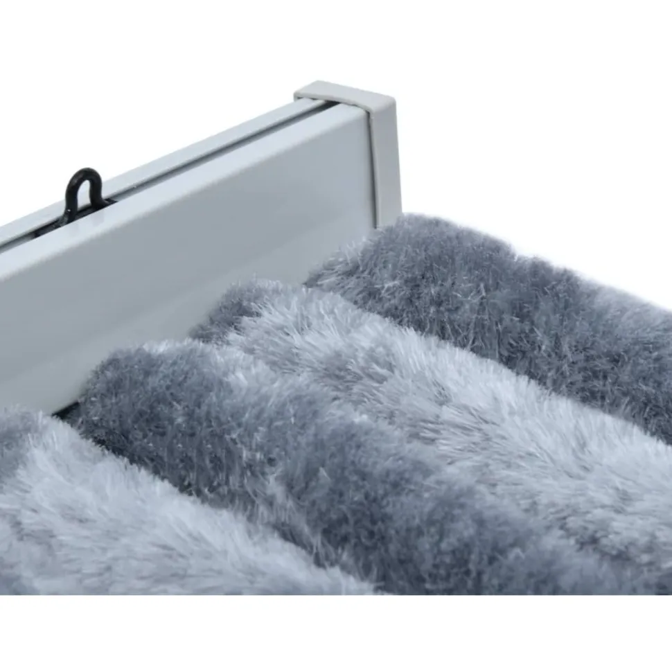 Hyönteisverho hopea 56x185 cm chenille