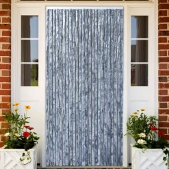 Hyönteisverho hopea 90x220 cm chenille