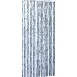 Hyönteisverho hopea 100x220 cm chenille