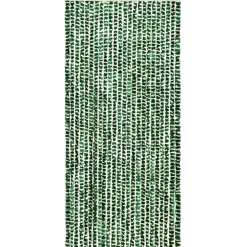 Hyönteisverho vihreä ja valkoinen 90x220 cm chenille