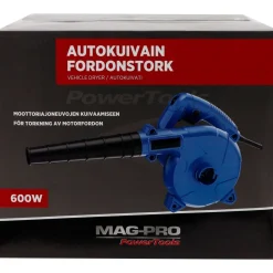 Ilmapuhallin/ajoneuvokuivain Mag-Pro Power Tools 600W 3,5 m³/min