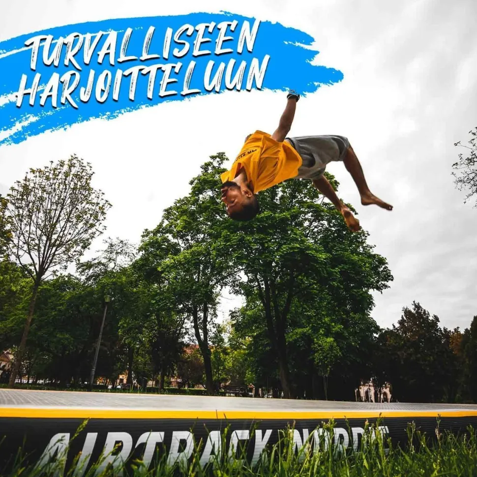 Ilmavolttipatja Airtrack Nordic Carbon eri kokoja ja värejä