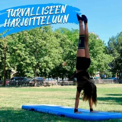 Ilmavolttipatja Airtrack Nordic Deluxe sininen eri kokoja