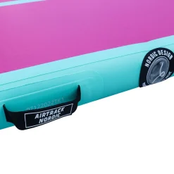 Ilmavolttipatja Airtrack Nordic Home Collectors Edition, 3m, pinkki-minttu