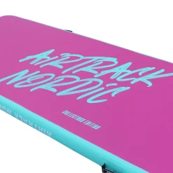 Ilmavolttipatja Airtrack Nordic Home Collectors Edition, 3m, pinkki-minttu