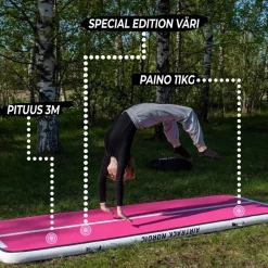 Ilmavolttipatja Airtrack Nordic Home Special Edition eri kokoja ja värejä