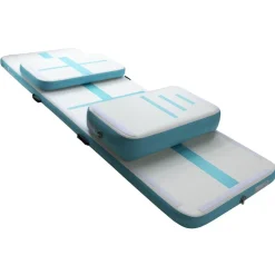 Ilmavolttipatjan jatkopala Gymsport AirTrack Advance 1 x 1 m minttu