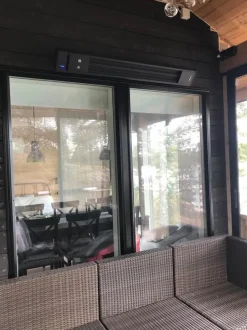 Infrapunalämmitin Thermal Plus Black Series, 1600W, musta