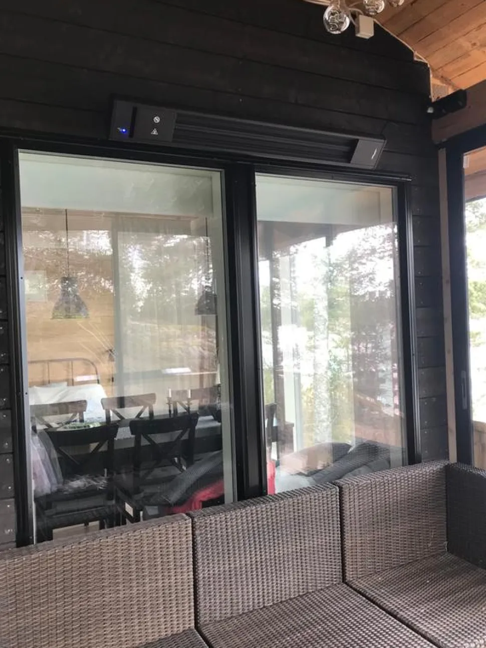 Infrapunalämmitin Thermal Plus Black Series, 1600W, musta