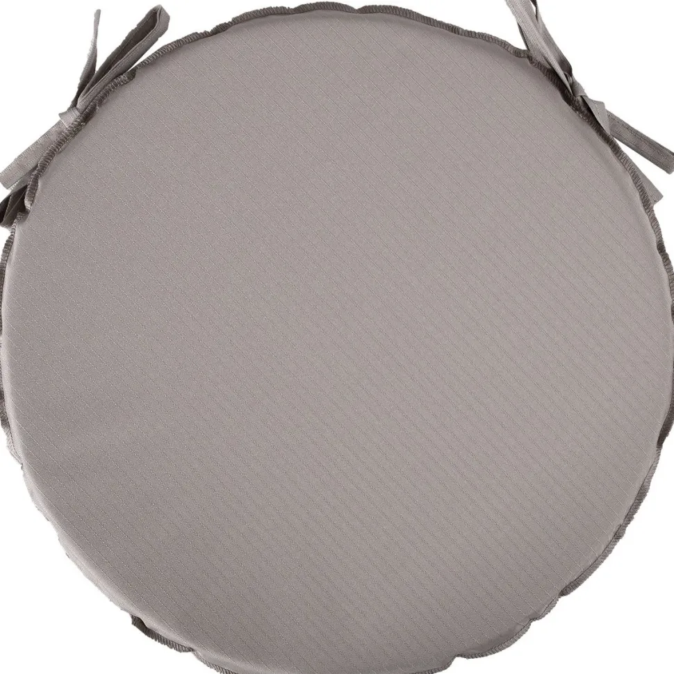 Istuintyyny Home4You OHIO vedenpitävä, Ø39x2,5 cm beige Ø38xK2,5 cm