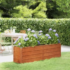Istutuslaatikko Ruoste, corten-teräs, eri kokoja