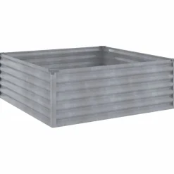 Istutuslaatikko 100x100x36 cm corten-teräs