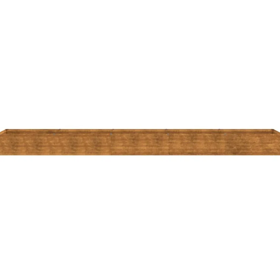 Istutuslaatikko 482x50x36 cm corten-teräs
