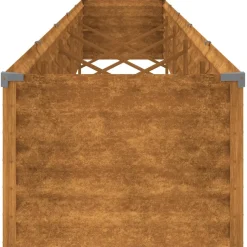 Istutuslaatikko 482x50x36 cm corten-teräs