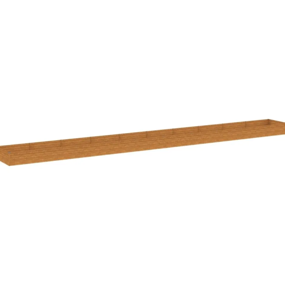 Istutuslaatikko 960x100x36 cm corten-teräs
