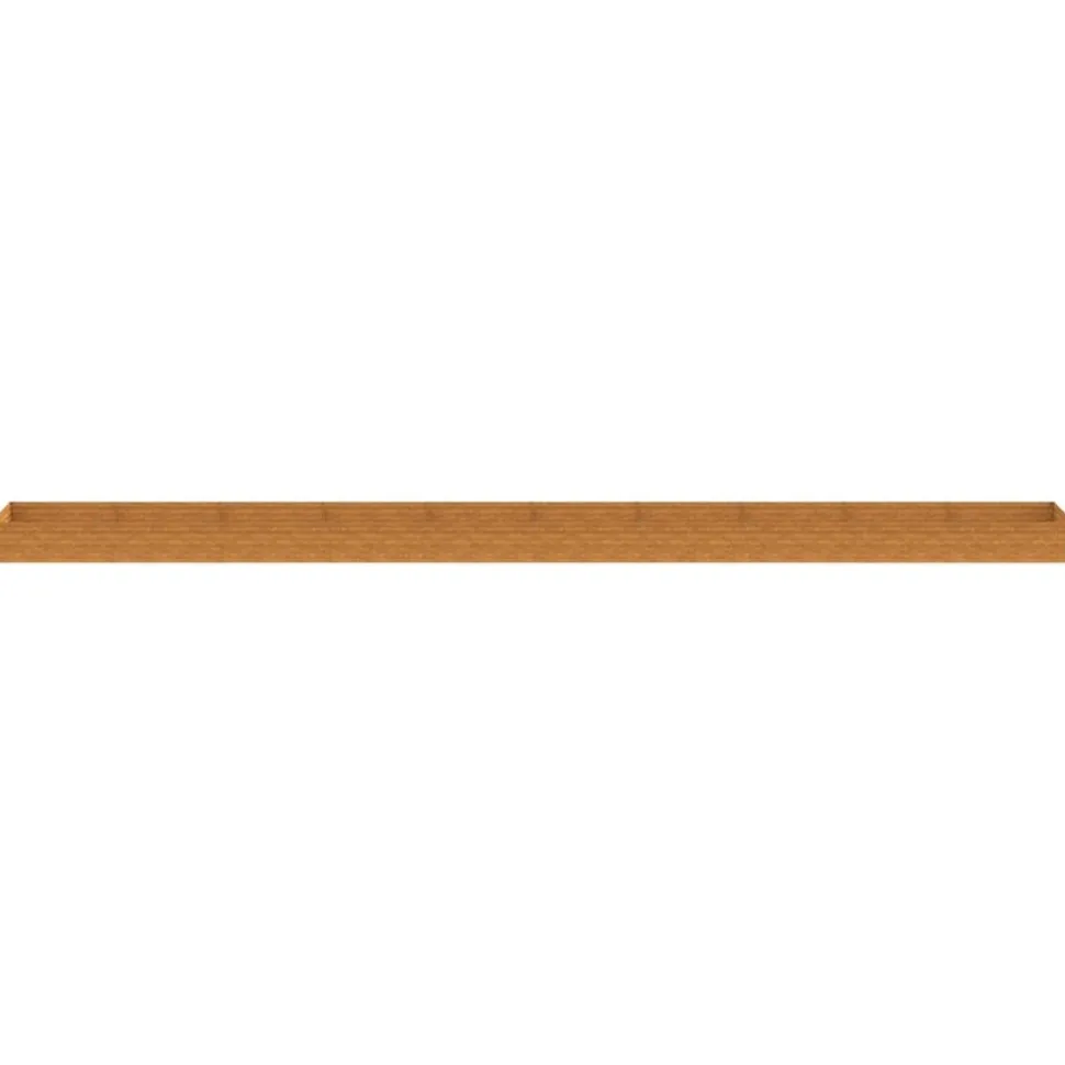 Istutuslaatikko 960x100x36 cm corten-teräs