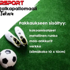 Jalkapallomaali ProSport, tukeva, 210x150x50cm
