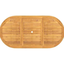 Jatkettava puutarhapöytä 110-160x80x75 cm täysi tiikki (63486)