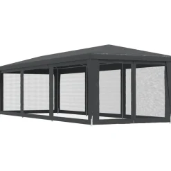 Juhlateltta verkkosivuseinillä, HDPE, eri kokoja ja värejä (02196)