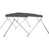 4-kaarinen bimini-kate, antrasiitti 243x210x137 cm