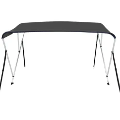 3-kaarinen bimini-kate, antrasiitti 183x196x137 cm