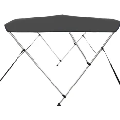 3-kaarinen bimini-kate, antrasiitti 183x180x137 cm