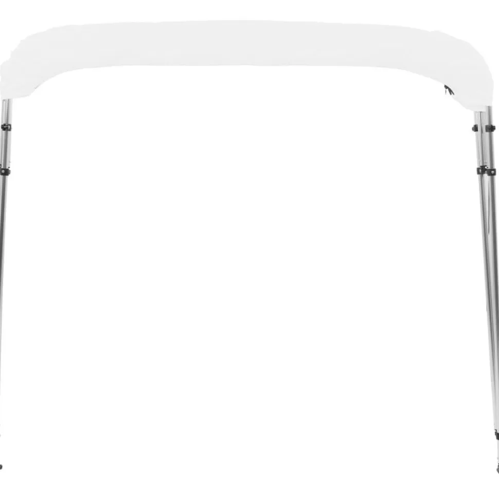 4-kaarinen bimini-kate valkoinen 243x196x117 cm