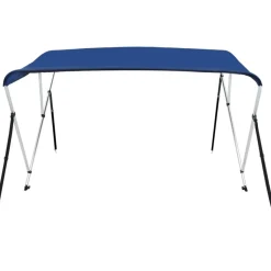 3-kaarinen bimini-kate, sininen, 183x196x137 cm