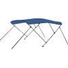 3-kaarinen bimini-kate, sininen, 183x140x137 cm