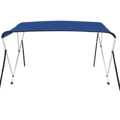 3-kaarinen bimini-kate, sininen, 183x140x137 cm