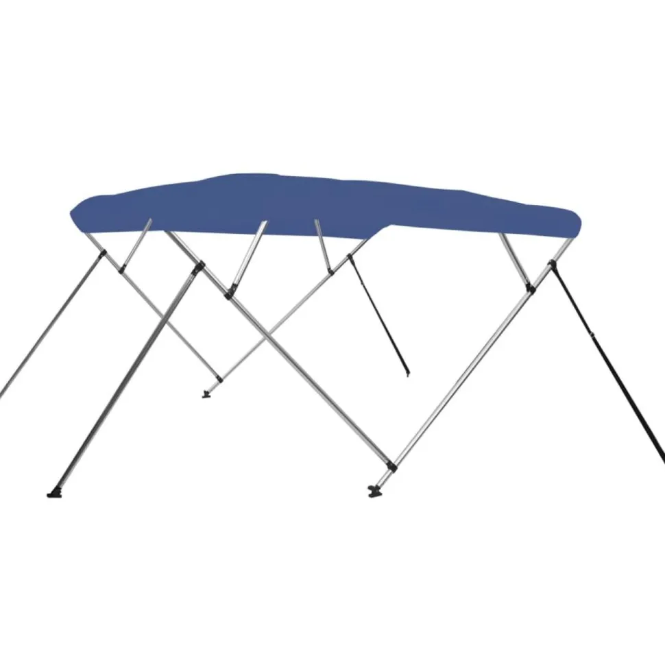 4-kaarinen bimini-kate, sininen, 243x210x137 cm