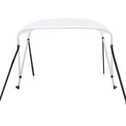 2-kaarinen bimini-kate, valkoinen 180x130x110 cm