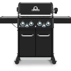 Kaasugrilli Broil King Baron 490 Shadow, 4 poltinta, sivukeitin, varraspaahdin