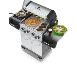 Kaasugrilli Broil King Regal S 490 IR 4 poltinta + sivukeitin infrapunalla + varraspaahdin
