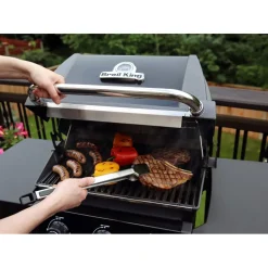 Kaasugrilli Broil King Royal 340 Shadow, 3 poltinta, sivukeitin