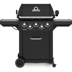 Kaasugrilli Broil King Signet 390 Shadow, 3 poltinta, sivukeitin, varraspaahdin