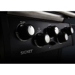 Kaasugrilli Broil King Signet 390 Shadow, 3 poltinta, sivukeitin, varraspaahdin